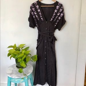 Free People “Love to Love You” Midi Dress